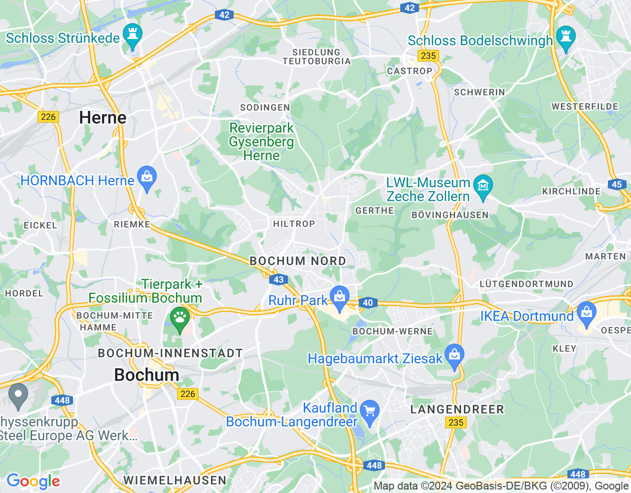 Google maps preview image