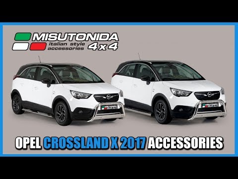 Edelstahl Frontbügel 63mm Opel Crossland X ab Baujahr 2017
