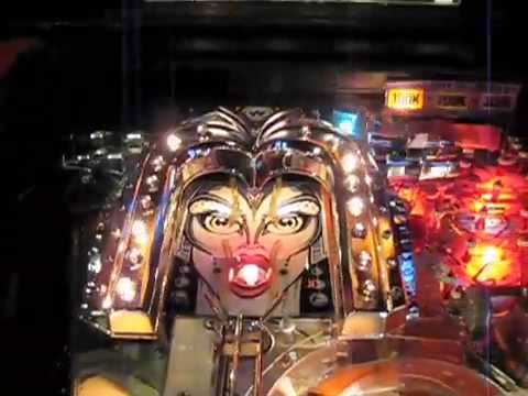 Máquina de pinball Pinbot Williams campo de juego RARA OPERADA CON MONEDA