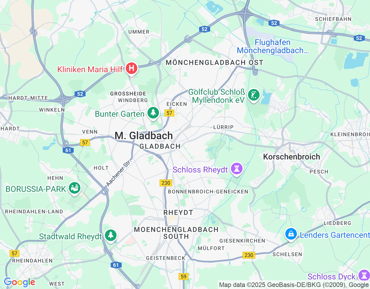 Google maps preview image