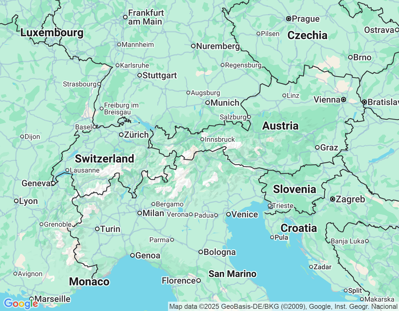 Google maps preview image