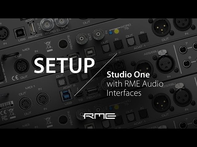 DTM・DAW RME Quadmic SOLVED] Fireface UFX+ & OctaMic XTC: No signal in Reaper