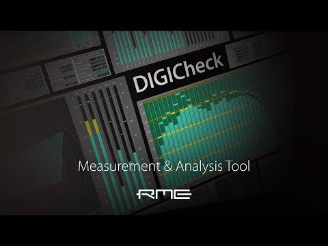 Test, Measurement and Analysis Tool for RME Audio Interfaces