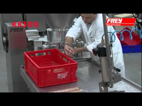 Embutidoras de pistón continua Frey KK 500 - Industria alimentaria