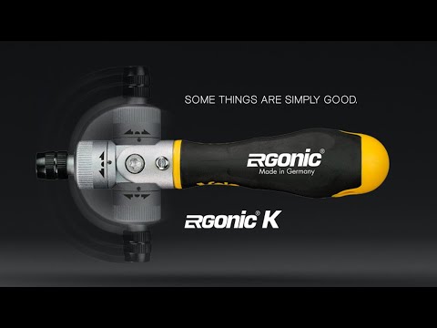 ERGONIC K swivel head screwdriver by Felo